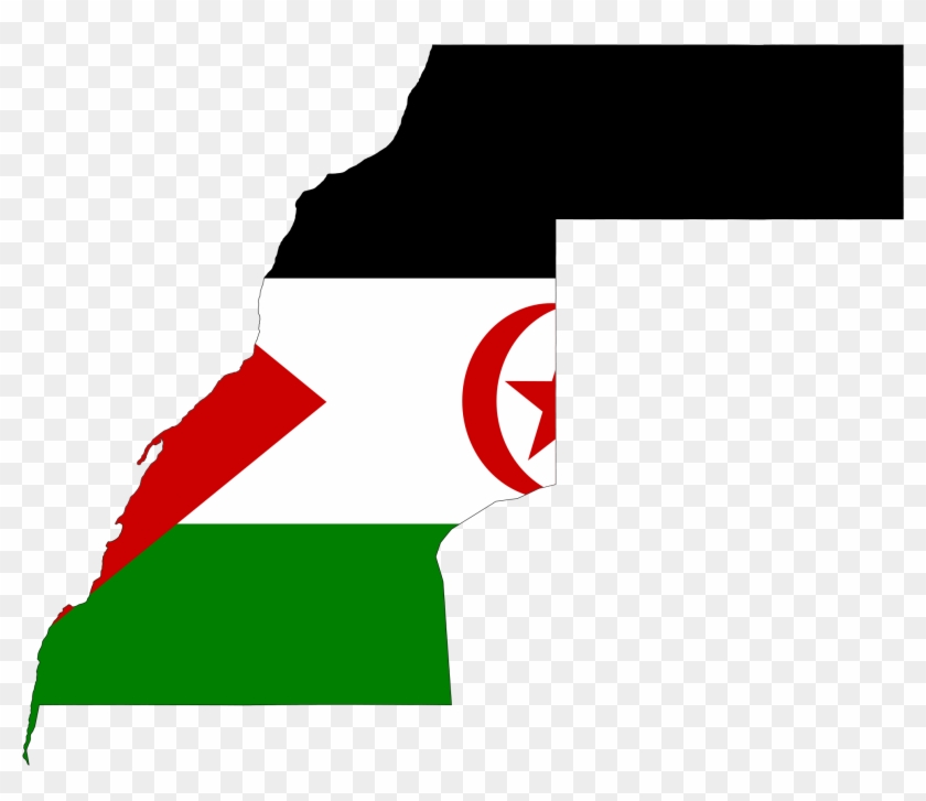 Western Sahara 2001 - Sahrawi Arab Democratic Republic Flag Map #381171