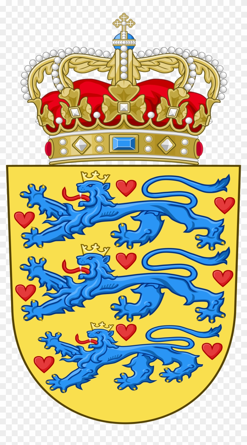 National Coat Of Arms Of Denmark - Coat Of Arms Tallinn #381186