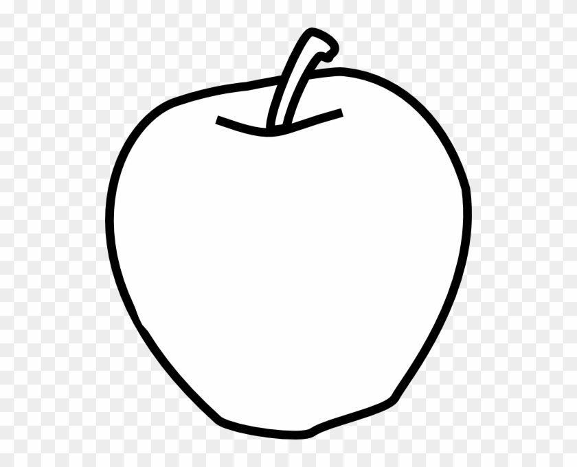 apple clip art black and white