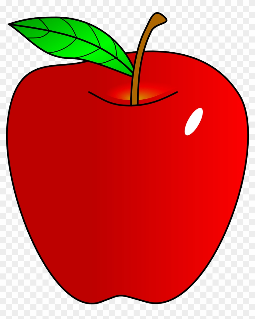 Apple Food Clipart - Apple Clipart No Background #381251