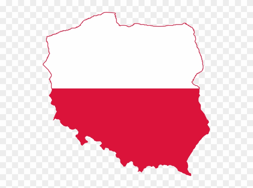 Polish Cliparts - Poland Flag And Map #381261