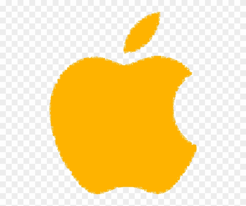 Apple Logo Png - Orange Apple Logo Png #381269