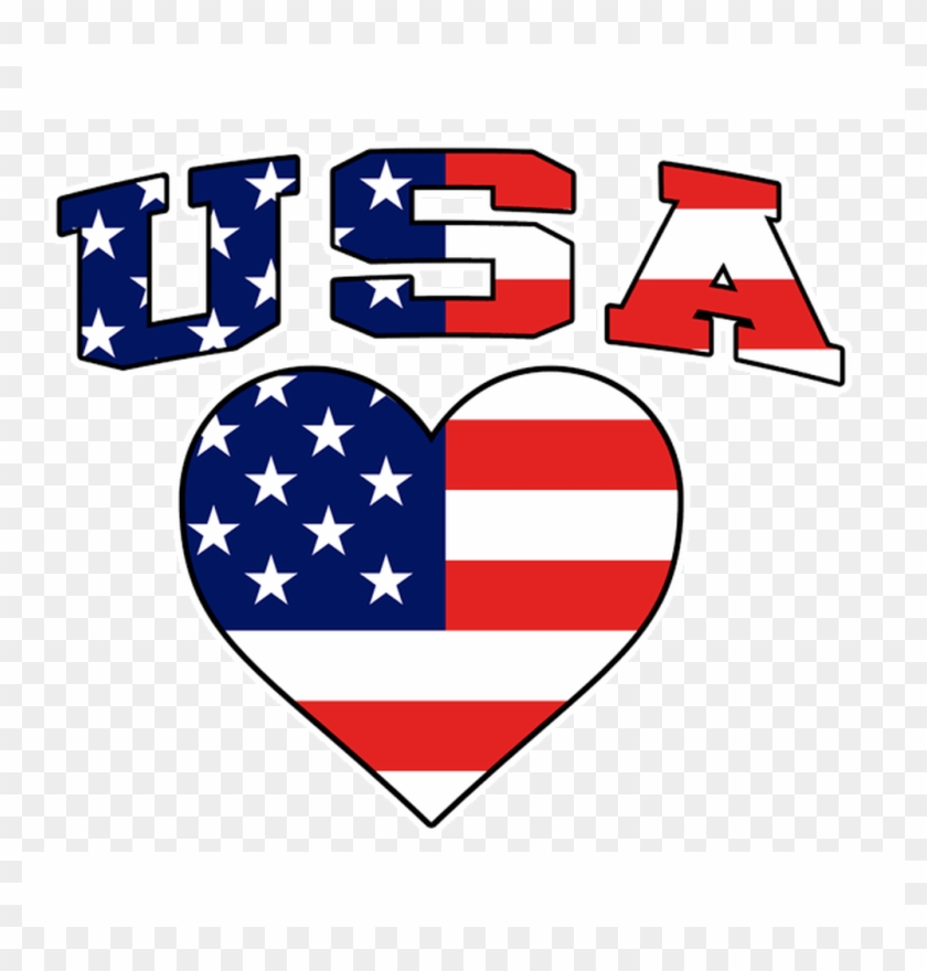 Women's Usa Flag Love & Pride Tie Waist Dress Swimwear - Flag Heart Usa Png #381280