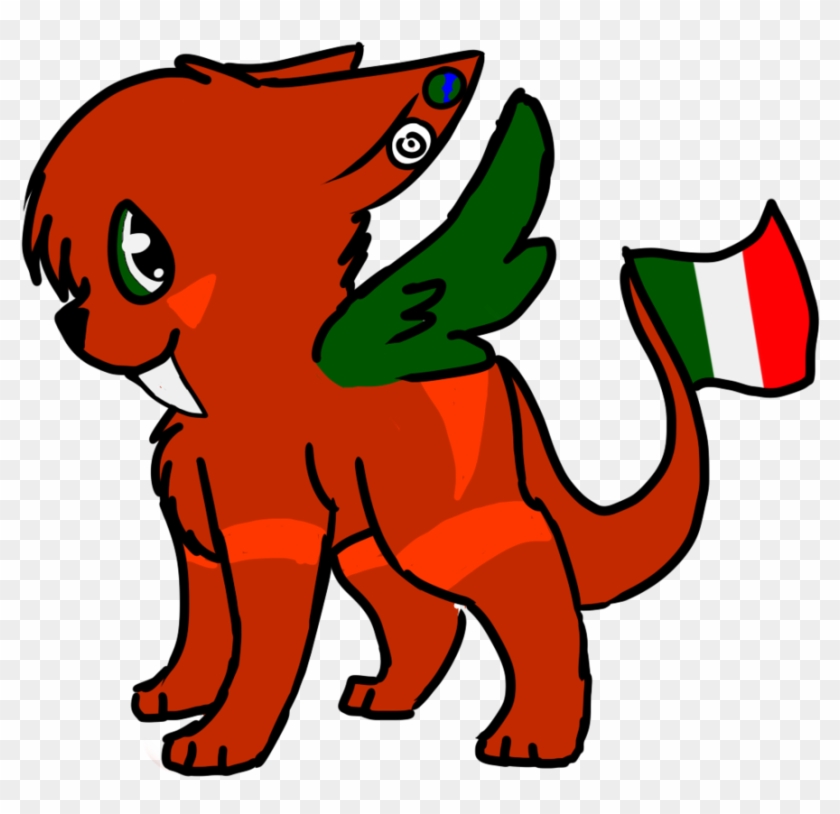 Italian Flag Waver Leader Adopt Closed By Nihonjin-turtle - Cartoon #381387