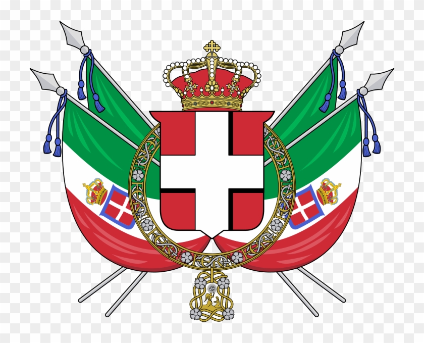 Lesser Coat Of Arms Of The Kingdom Of Italy - Italy Coat Of Arms #381390