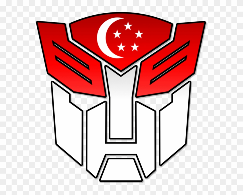 Autobots Singapore By Xagnel95 - Transformers Logo Coloring Pages #381397
