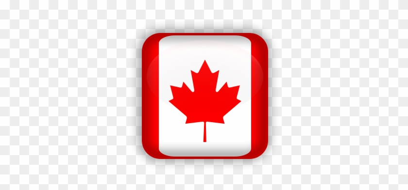 File - Icon Canada - Svg - Canada Flag Icon Png #381403