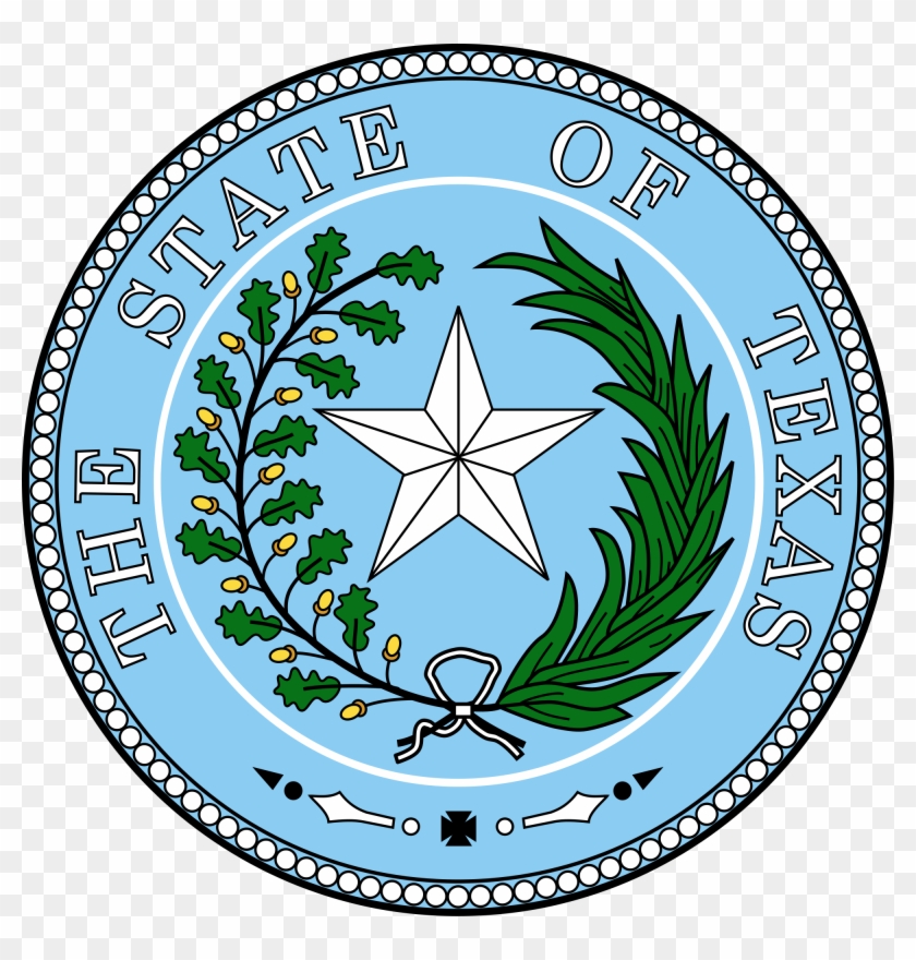 Open - Texas State Seal Flag #381406