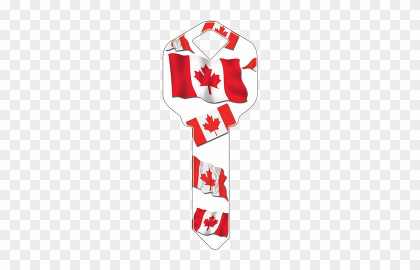 Happy Keys- Canadian Flag Key - Canada Flag #381430