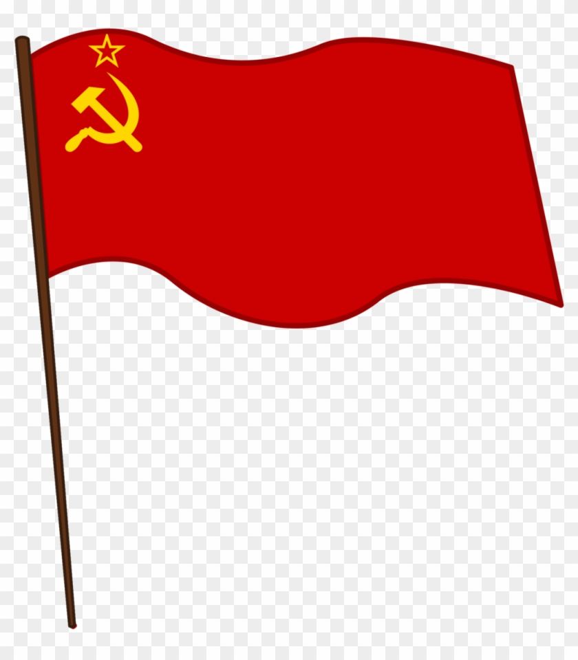Soviet Flag Vector-border2 By Muddyfudger - Flag Of The Soviet Union #381431