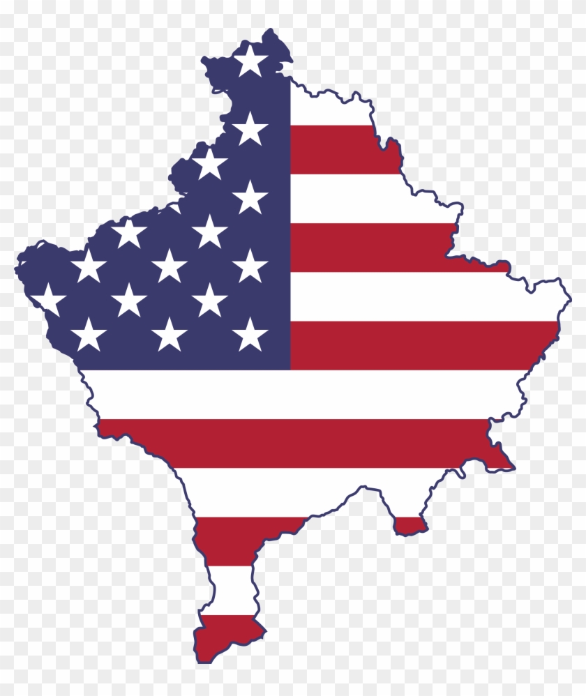 Open - Kosovo American Flag #381457
