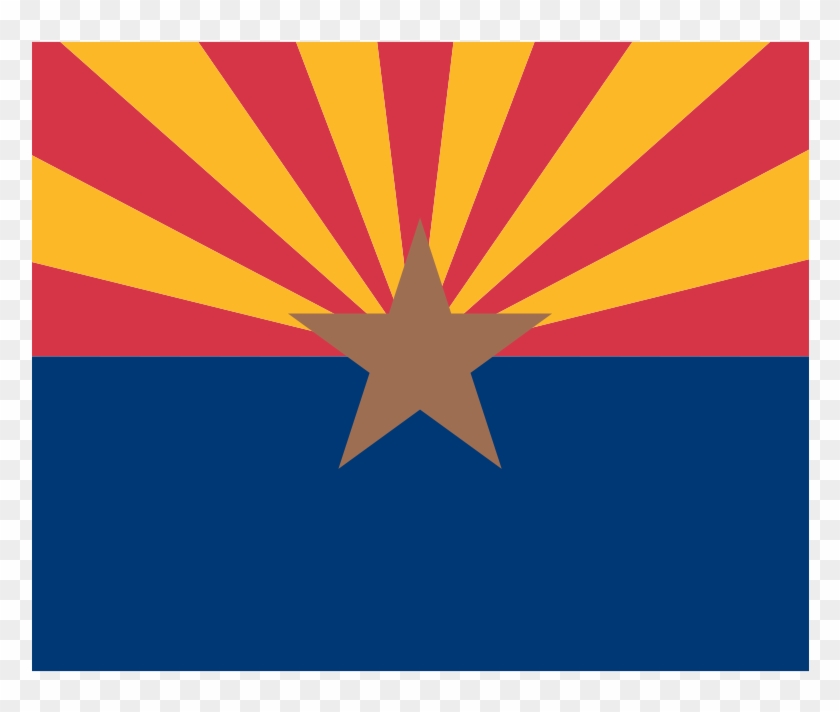Arizona Flag Vector - Arizona State Flag #381471