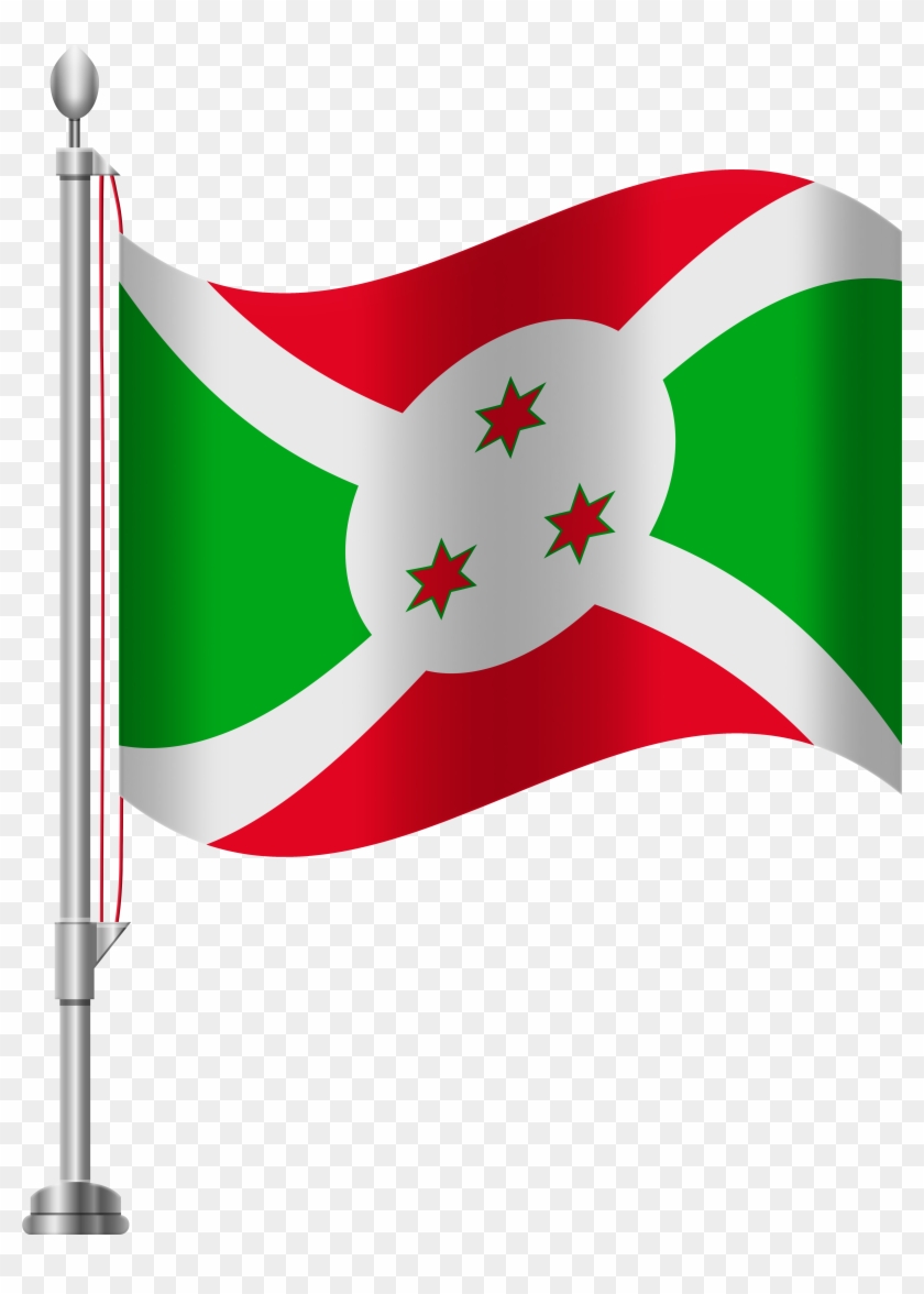 Burundi Flag Png Clip Art - Burundi Flag Png Clip Art #381491