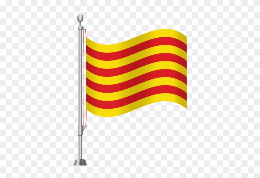 Catalonia Flag Png Clip Art - Greece Flag Png #381495