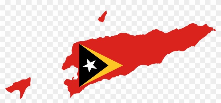 East Timor Flag On Country #381514
