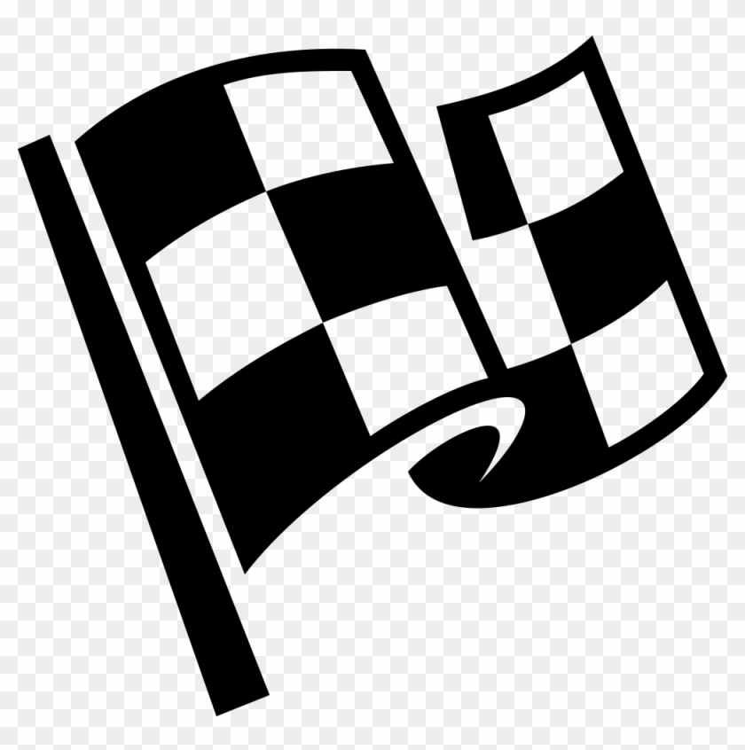 Checkered Flag - Checkered Flag Clipart #381528