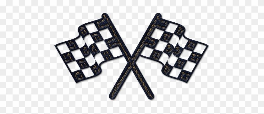 Vector Png Racing Flag Free Download Image - Car Race Flag Png #381549