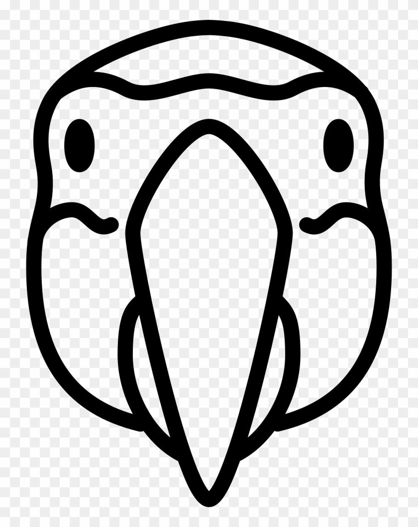 Parrot Head Comments - Parrot Face Icon Png #381576