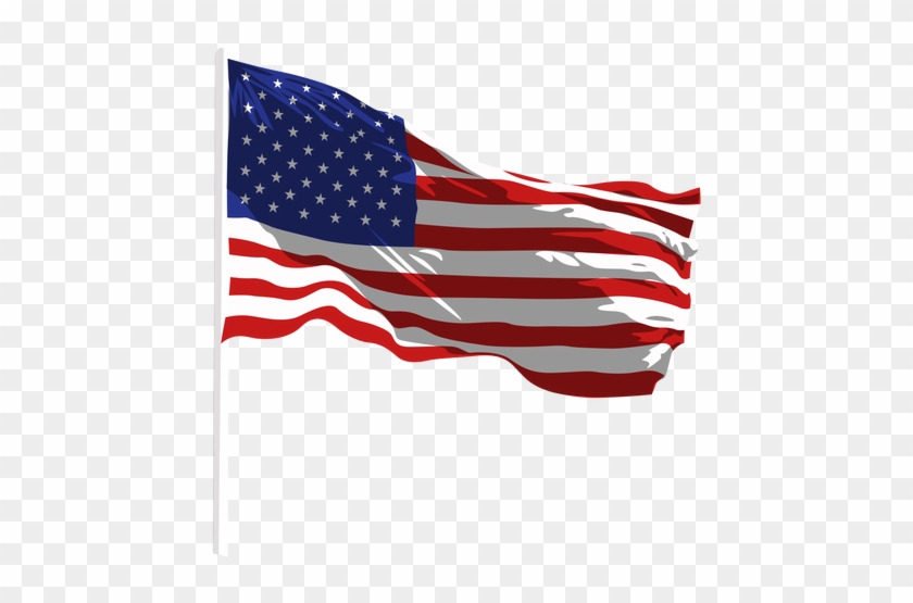 Usa Flag Png Photos - Bandera De Estados Unidos Png #381588