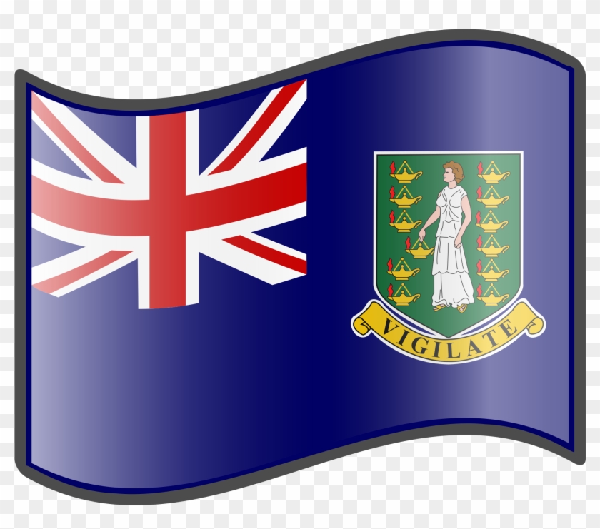 Flag Of The British Virgin Islands - British Virgin Islands World Country National Flags #381606
