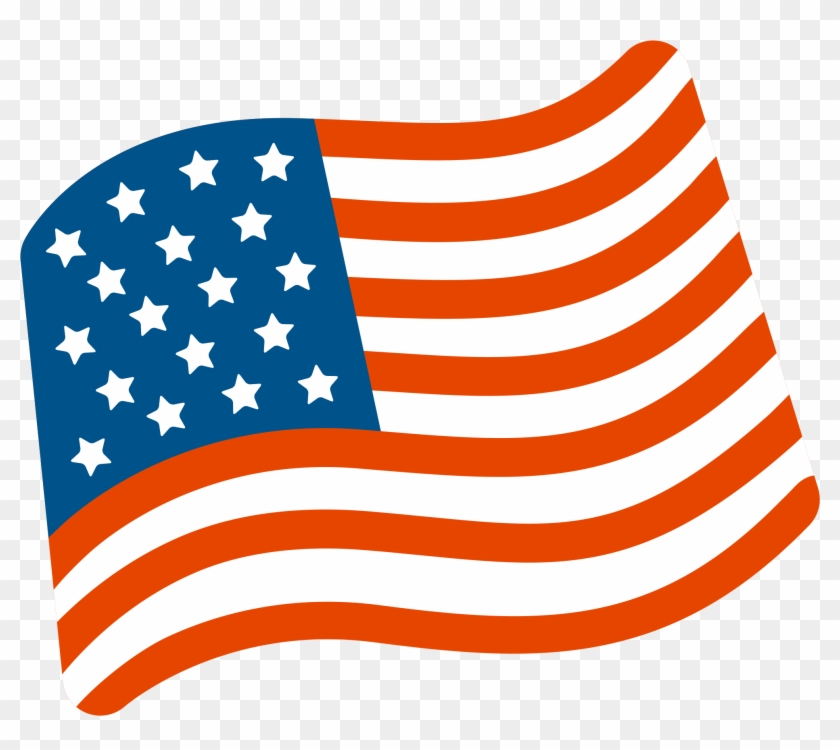 Open - Usa Flag Emoji Png #381686