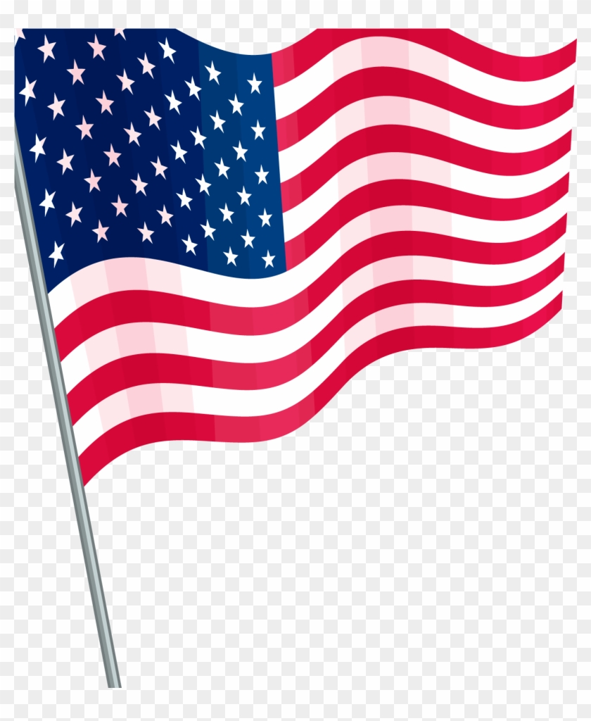 Flag Of The United States Clip Art - Flag Of The United States Clip Art #381730
