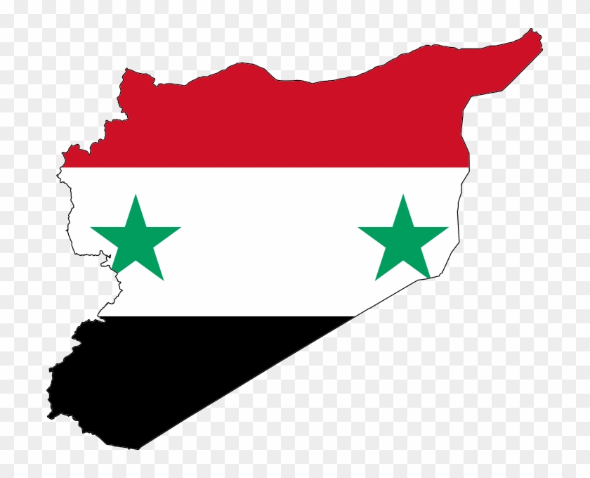 Syria Flag Icon - Syria Flag Map Png #381734