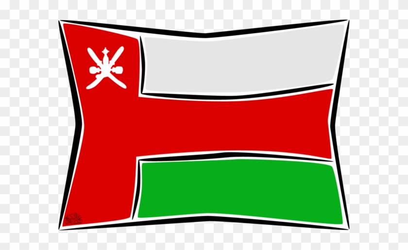Oman Flag By Iaiisha On Deviantart - Oman Flag Cartoon #381737