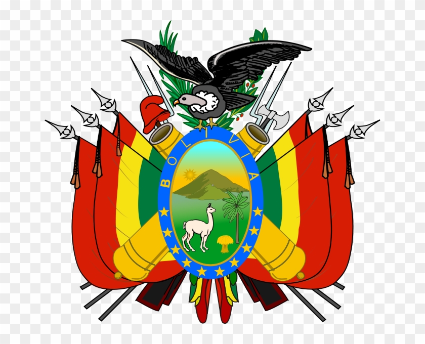 The Coat Of Arms Of Bolivia Has A Central Cartouche - Bolivia Coat Of Arms #381738
