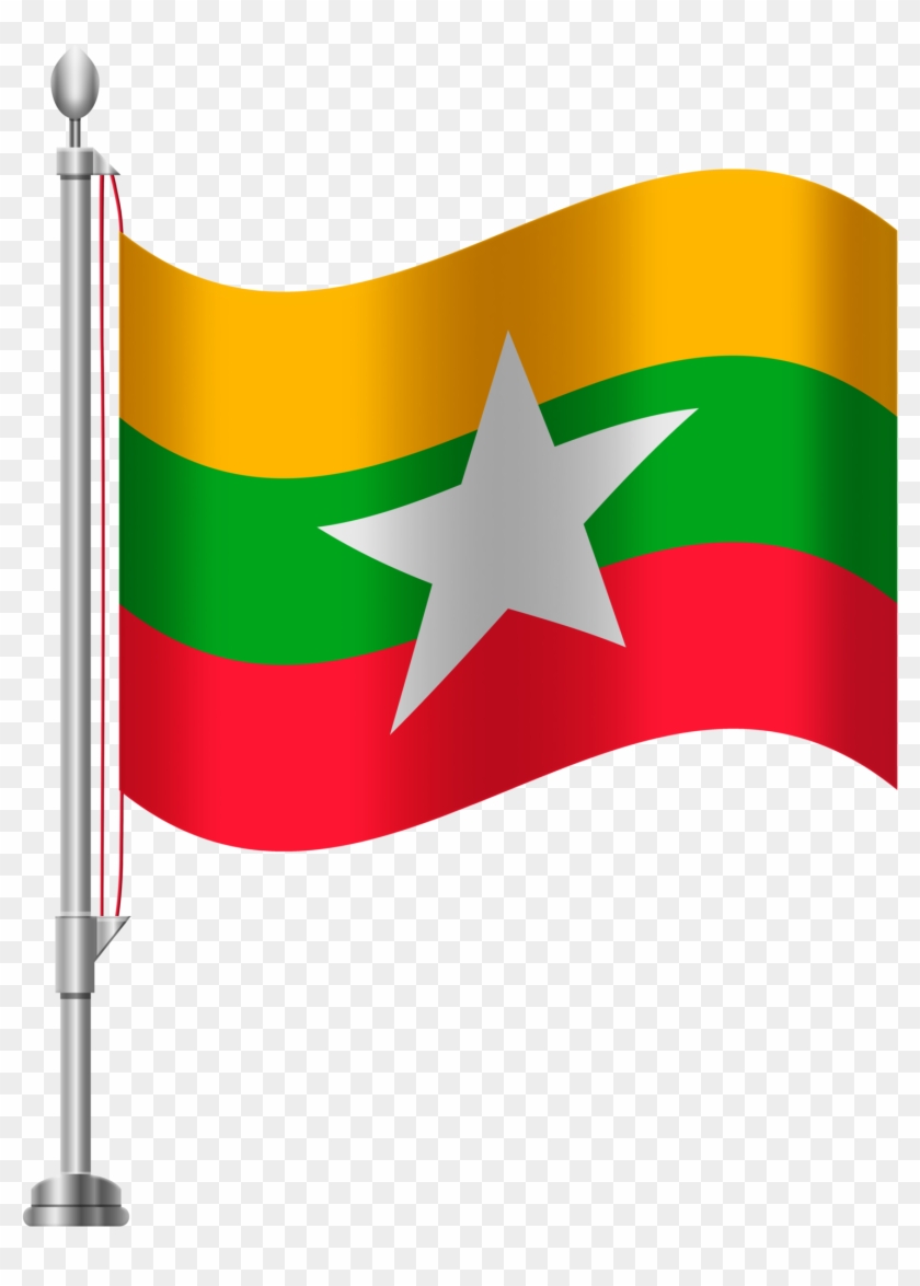 Myanmar Flag Png #381746
