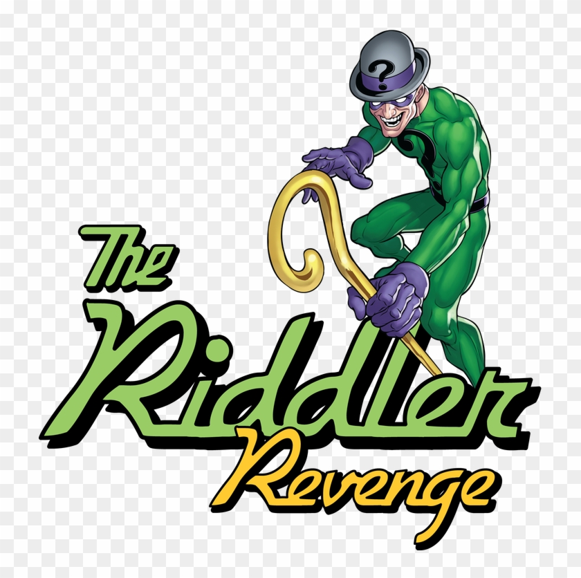 Six Flags Riddler's Revenge Logo Png #381750