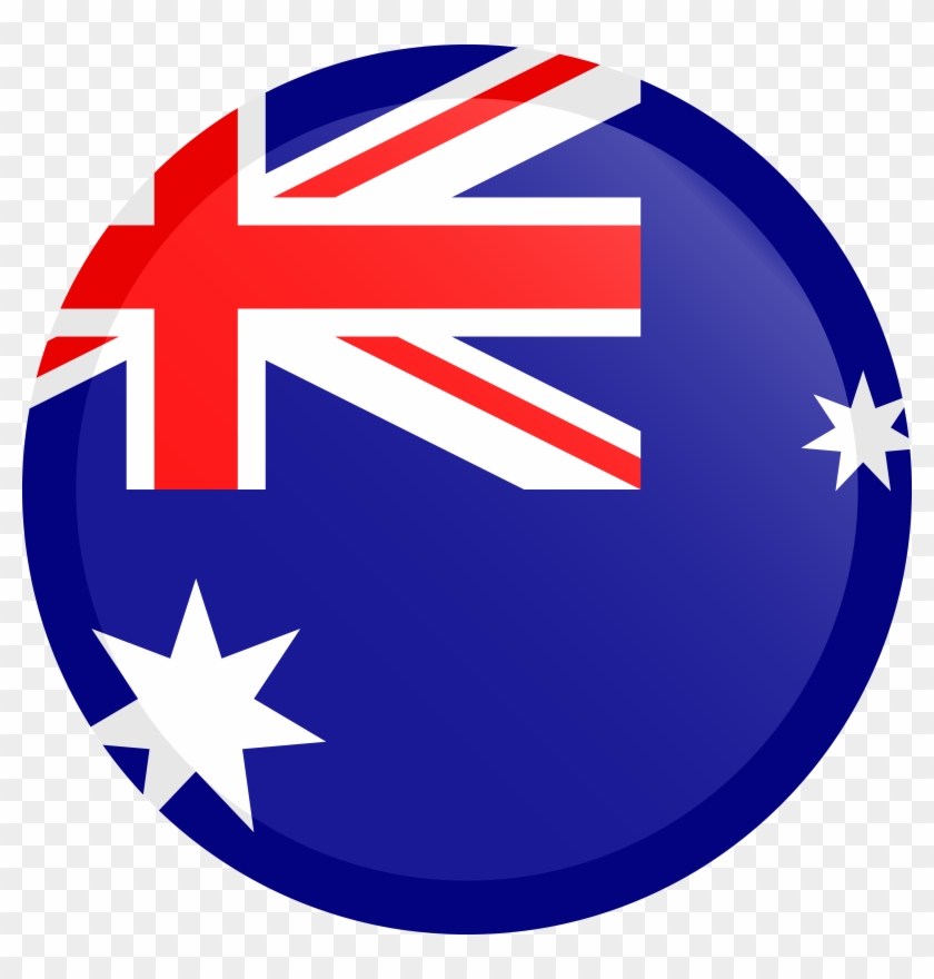 Australia Flag Png Picture - Australia Flag Circle Png #381770