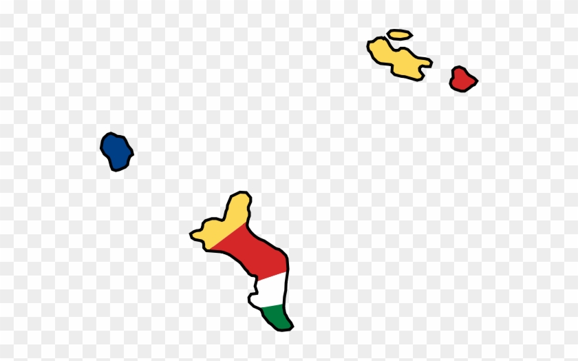 Seychelles Flag Icon - Seychelles Flag Map #381813