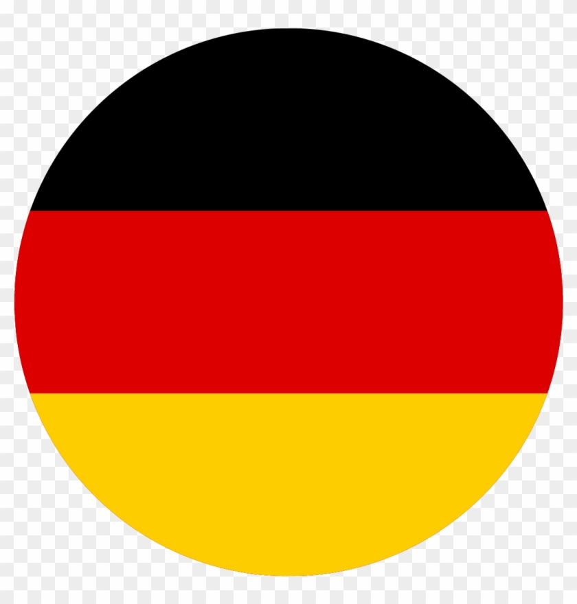 German Flag Clipart Png 01 - German Flag Circle Png #381861
