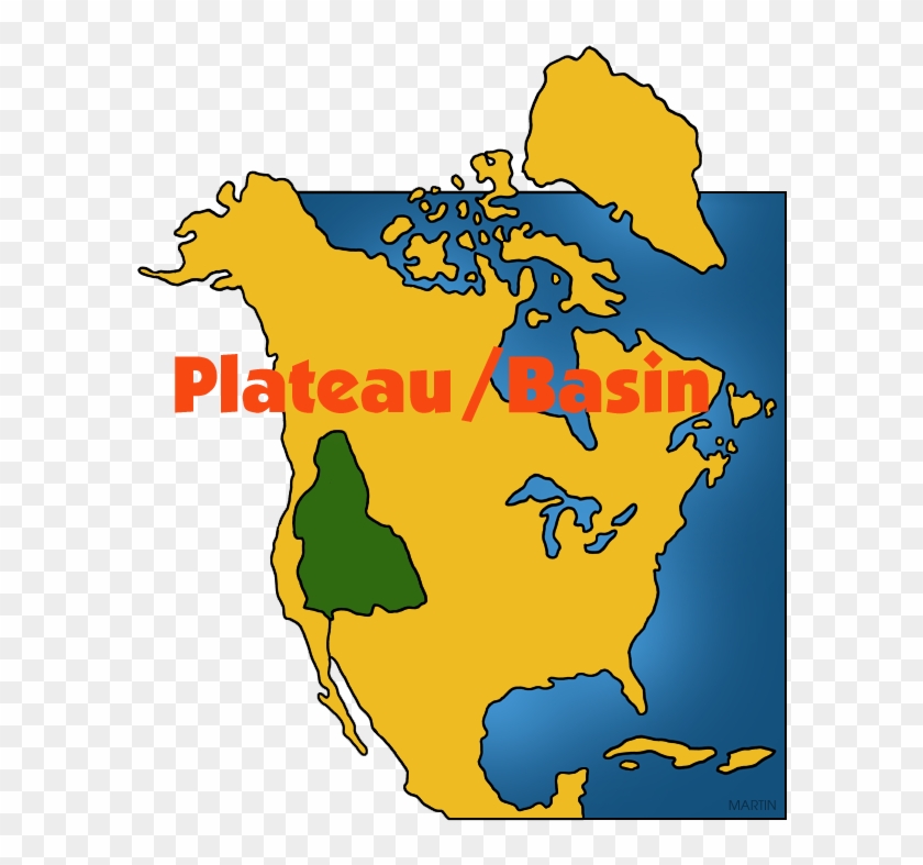 Plateau / Basin Map - Pacific Northwest Native American Map #381876