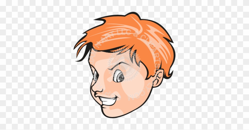Red Haired Boy Clipart #381977