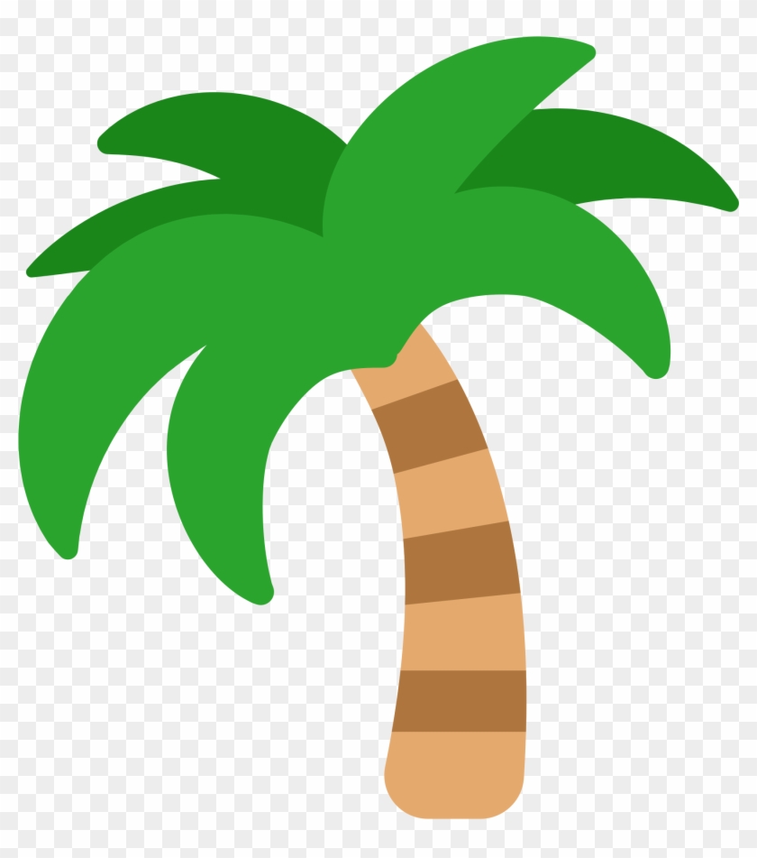 Emoji Sticker Tree Clip Art - Palm Tree Emoji Png #382057