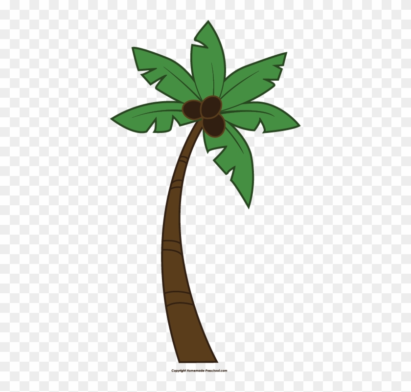 Palm Tree Clipart Monkey Tree - Vacation Summer Clip Art #382058