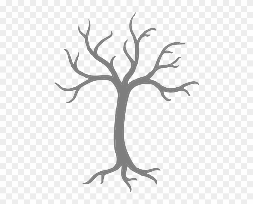 How To Set Use Grey Tree Svg Vector - Tree Clipart Black And White #382108
