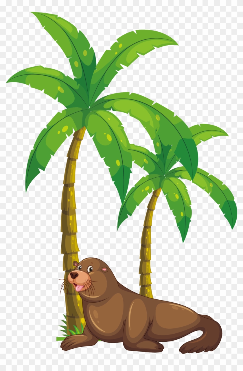 Palm Tree Clipart Kerala Coconut Tree - Coconut #382113