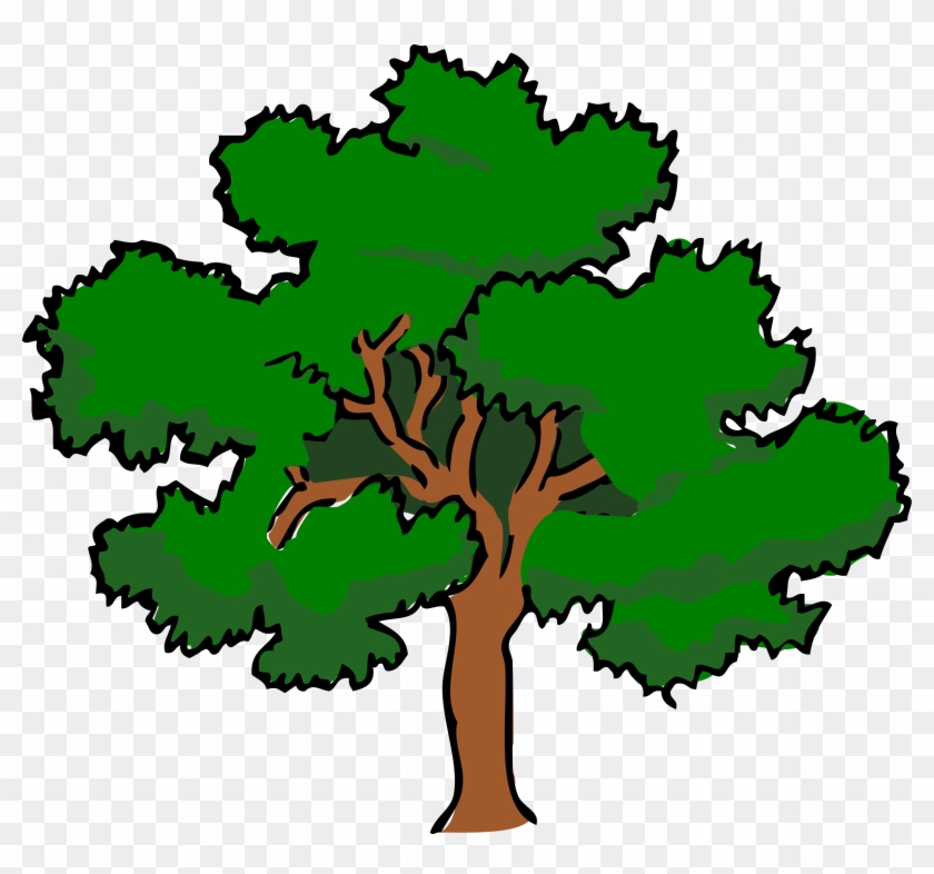 Clipart Oak Tree Redux - Make A Multiplication Tree #382185