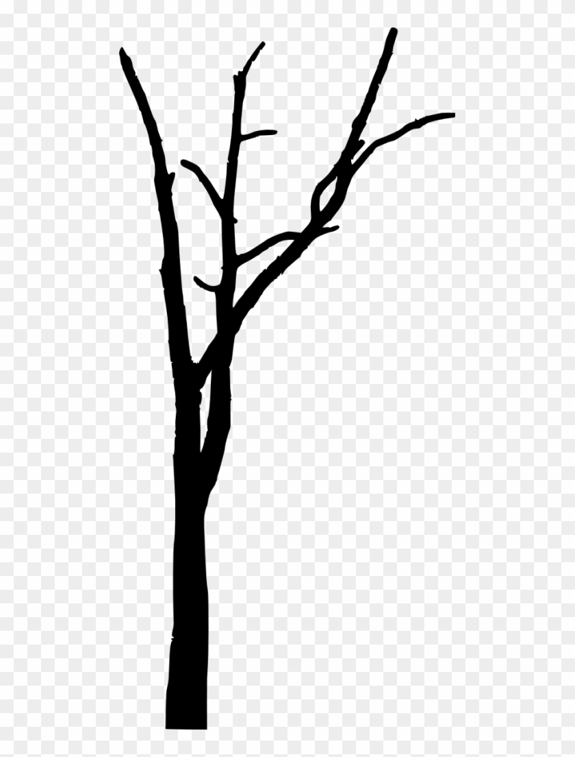 10 Spooky Dead Tree Silhouette Vol - Portable Network Graphics #382208
