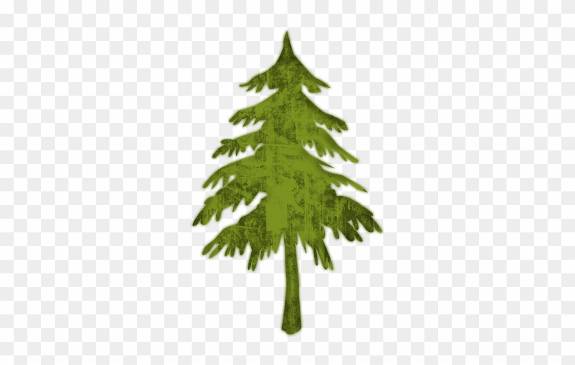 Evergreen Or Fir Tree 2 Icon - Pine Tree Icon Png #382250