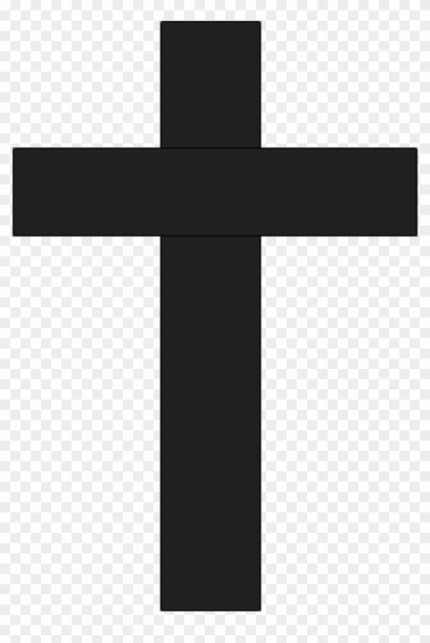 Clipart - Silhouette Cross #382334