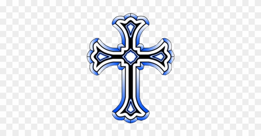 Explore Cross Tattoo Designs, Cross Designs And More - Blue Cross Tattoo Designs - Free Transparent PNG Clipart Images Download