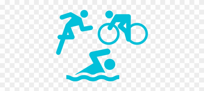 Triathlon Training - Triathlon Icons Png #382358