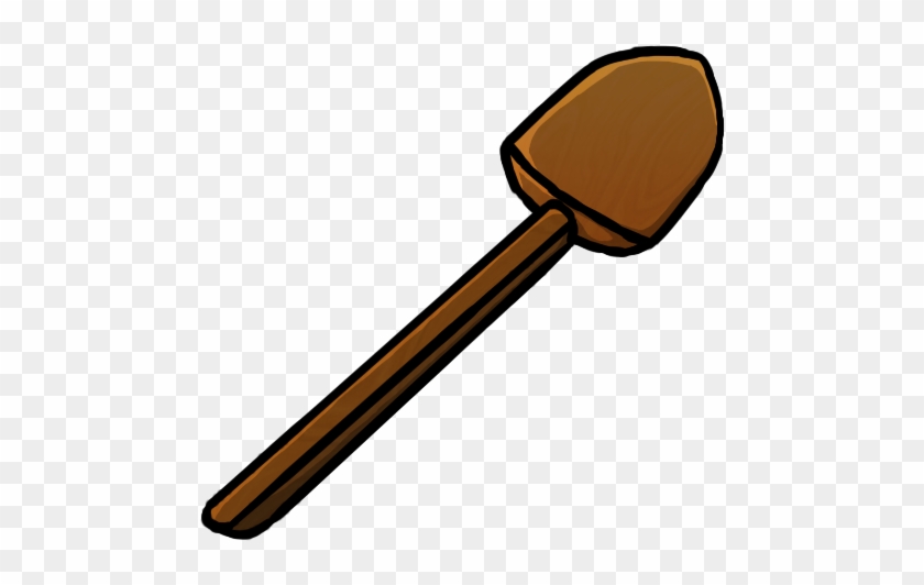 Pixel - Minecraft Wood Shovel Png #382427