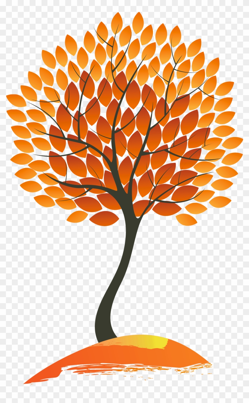 Autumn Tree Clip Art - Autumn Clip Art Tree #382442