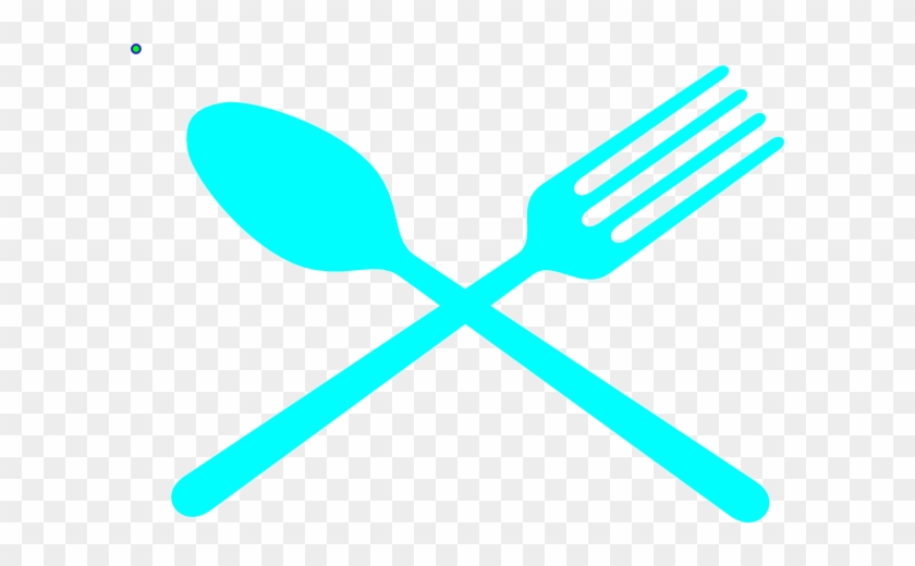 Fork And Spoon Cross Svg Clip Arts 600 X 440 Px - Red Fork And Knife Png #382526