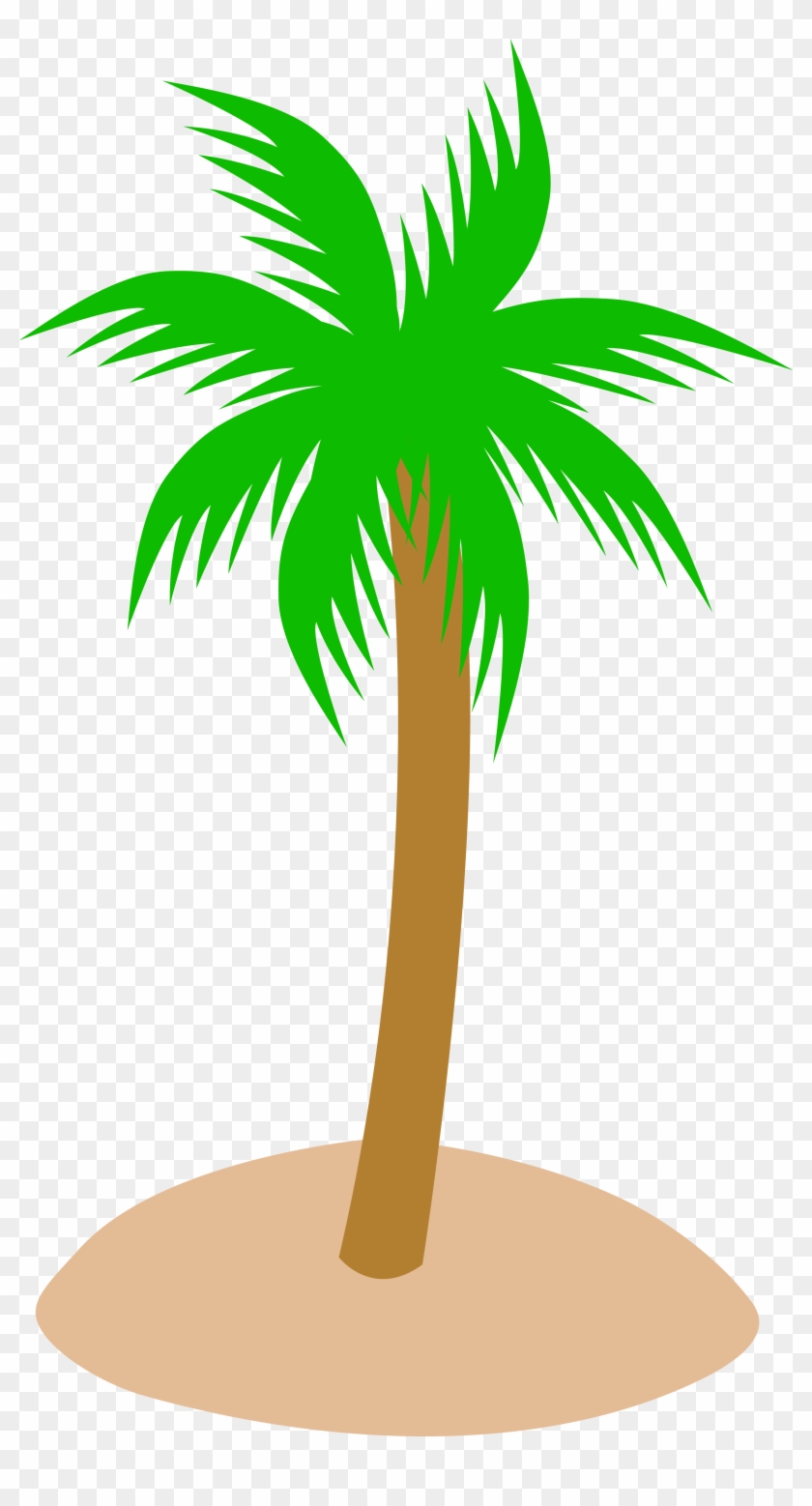 Cartoon Palmtree - Tall Palm Tree Clip Art #382627